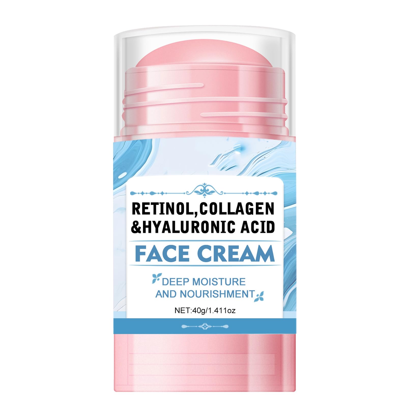 Retinol Collagen Hydrating Moisturizer Stick for Face Reduces Wrinkles & Enhances Elasticity
Retinol Collagen Hydrating